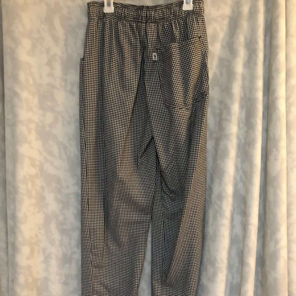 Uncommon Threads Checked Chef Pants, Size XS - Picture 2 of 7